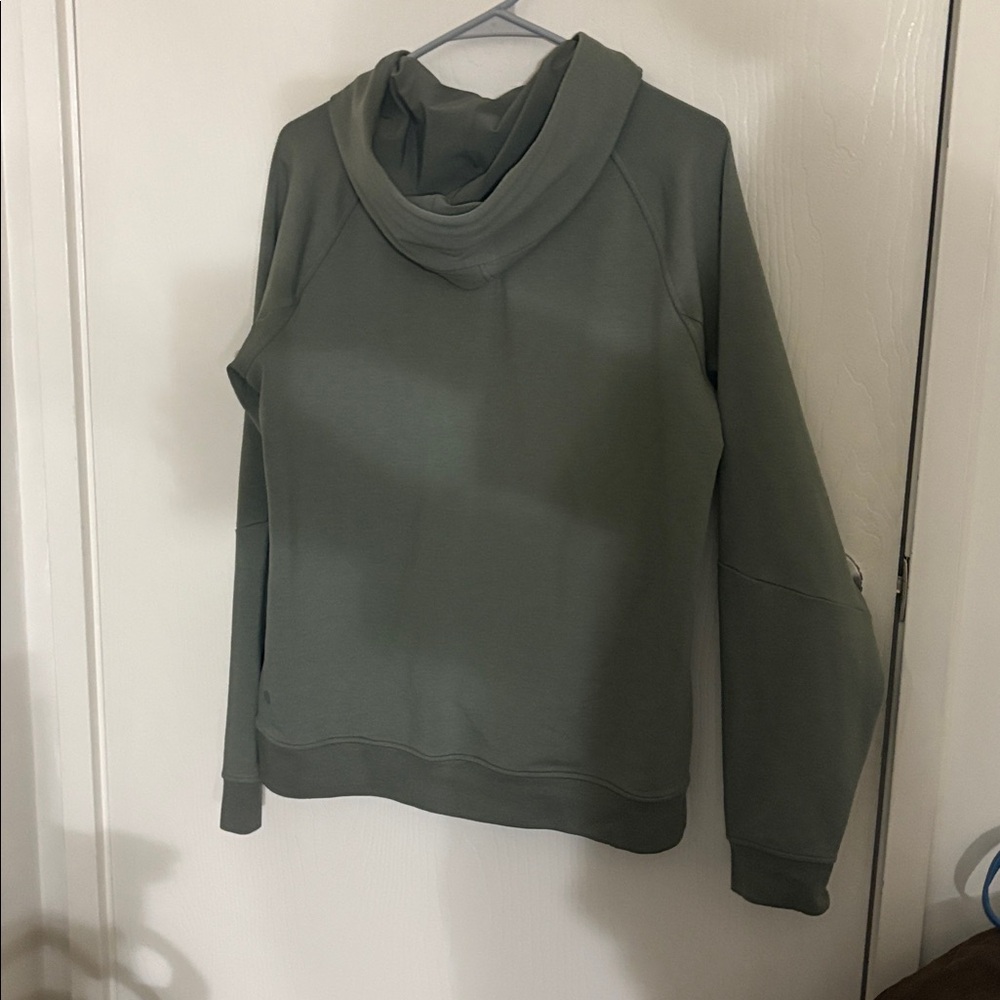 Mens Lululemon City Sweat Pullover Hoodie Grey Sage Size M - Picture 5 of 5